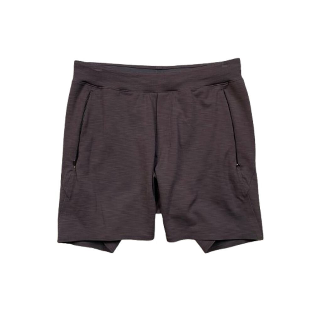 Lululemon Shorts Mens M Medium Faded Black Balancer Pull On Yoga Studio Training